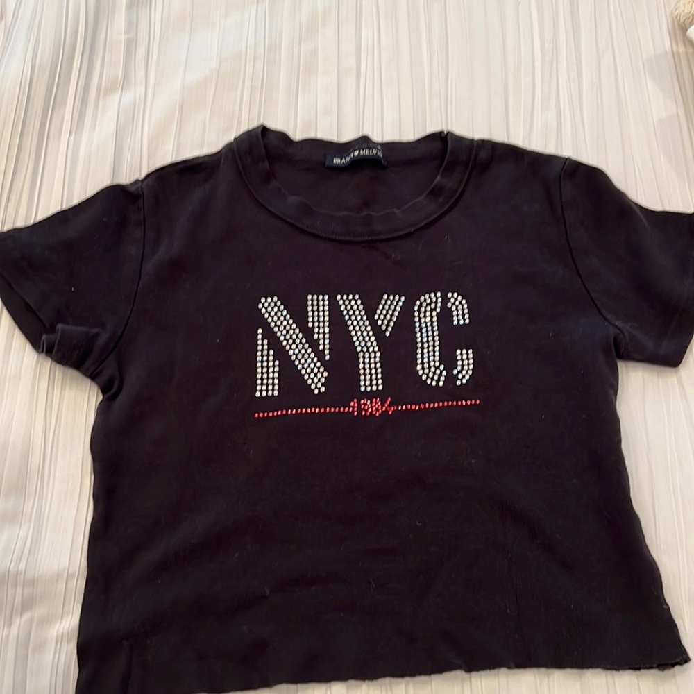 NYC a glitter top